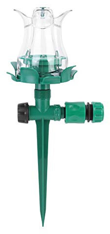 YUMILI Strumento Decorativo per L'irrigazione del Prato Inglese Dell'irrigatore a LED da Giardino con Effetti di Luce Colorati