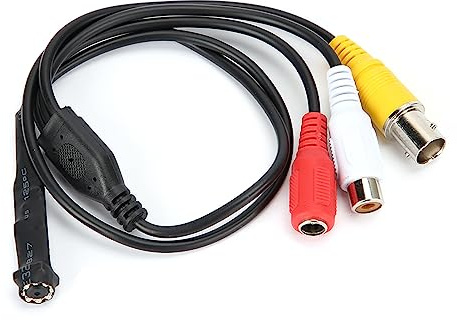 Mini Telecamera Nascosta Per Serpente Per Visione Notturna,Mini Telecamera di Sicurezza, 2500TVL 8 Pezzi Lampada a Infrarossi Telecamera Per Visione Notturna Mini AHD Sicurezza CCTV Sorveglianza,
