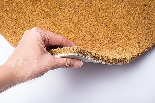 Genérico Felpudo de Coco Natural (33 x 55 cm, 14.00)