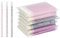 ANNAFRIS 300pcs Disposable Lip Brush Lipstick Applicator Brush Concealer Brushes Eyelash Brush Wands(Lip Brush-B Crystal)