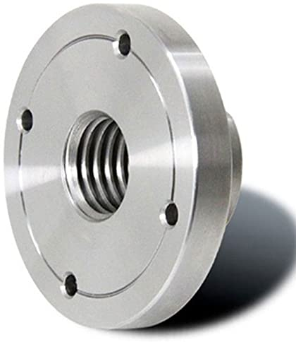 plateau de tournage en bois, mandrin de tournage, Plaque frontale de tour à bois 2'' 3'' 4'' 6'', bride de mandrin de tour à bois filetée en acier argenté for accessoires d'outils de tournage du bois(