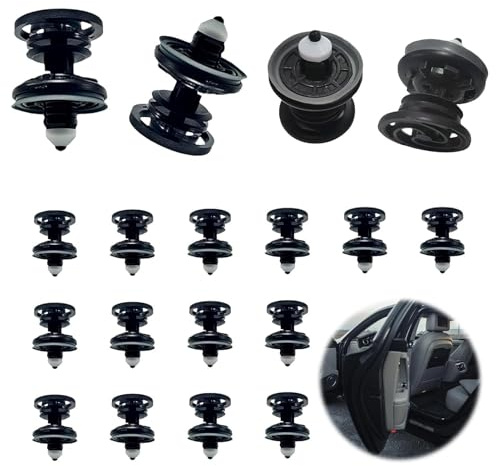 Set di 50 Clip di Fissaggio per Pannelli Auto, Clip di Montaggio per VW, 7L6868243, Compatibili con A1 A4 A5 A6 A7 A8 Q5 Q7 RS5, Golf 5 6 7, Polo, Skodaa