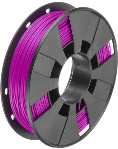 QUARKZMAN 1.75mm Filamente PLA Lila Pink 0.25KG Maßgenauigkeit +/- 0.05mm für 3D-Drucker