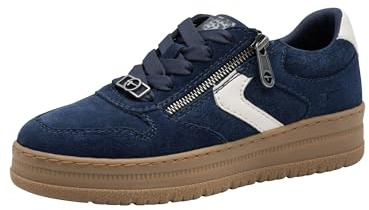 TAMARIS Comfort låga sneakers, dam, marinblå, 38 EU, marinblå, 38 EU