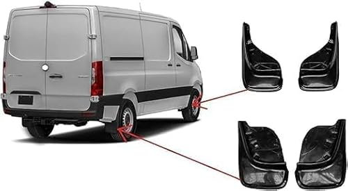 ANYANH Auto Paraspruzzi per Fiat Ducato Tot 2016, Anteriori Posteriori Parti del Corpo Impermeabile Protection Copertura Parafango Protezione