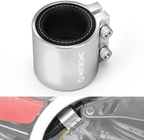 NICECNC Bande de Serrage pour Manchon d'échappement | Compatible with Blaster 200 1988-2006, Banshee 350 1987-2006