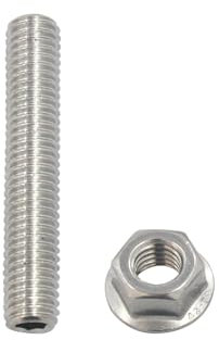 Kit de Goujons de Collecteur LS, Boulons de Remplacement en Acier Inoxydable pour Moteur LSX LS6 4,8 L, 12 Goujons M8 X 45 Mm, 12 écrous à de Verrouillage Hexagonaux M8