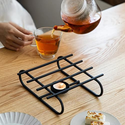 Stövchen Teewärmer (SHIMOYAMA) – Warmhaltehalter für Teekannen und Kaffeekannen, geeignet für Glas und Keramik