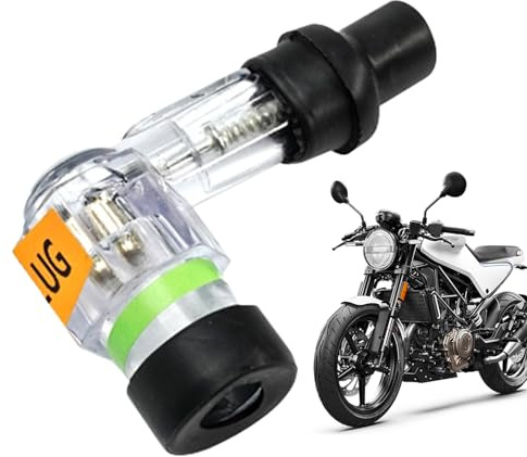 Tapa de Bujía para Motocicleta | Cubierta de Bujía para Motocicleta de Alta Presión - Protector Impermeable Accesorios para Motociclistas Mecánicos Uso Urbano y Viajes