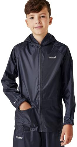 Regatta Kids' Stormbreak Waterproof Jacket Wind Resistant Hooded Outdoor Coat