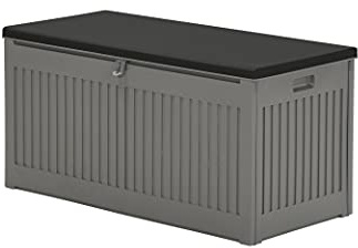 Garden Impressions Voll Kunststoff Aufbewahrungsbox Jersey 270 Liter | mit Hubautomatik