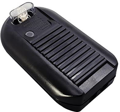 Fußdimmer 40-500W Universal Dimmer Schwarz mit Schieberegler und Druckschalter für Lampen Leuchten 220-240V No. 31032-1