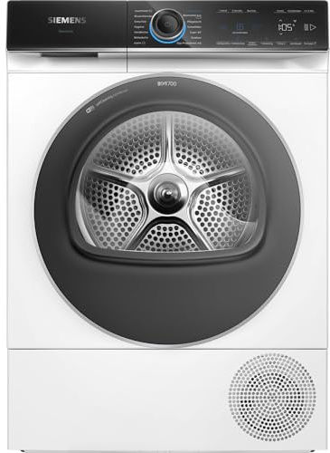 Siemens WQ46B2C40 iQ700 Sèche-linge intelligent à pompe à chaleur 9 kg VarioSpeed Condensateur autonettoyant Commande vocale