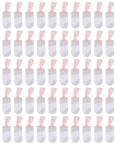 Evenden 50 Stück Matt Flüssige Hochzeitskarten Dekoration Aus Acryl Acryl Namensschild Bogen Leere Hochzeitsdekoration Sitzplatzkarten DIY Platzkarte A