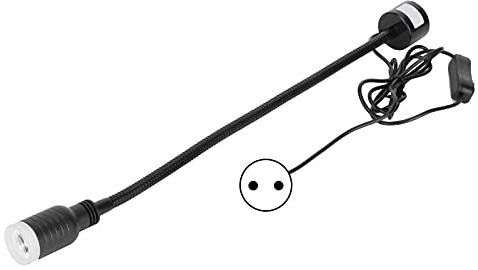 Faro da Lavoro a LED, Faro da Lavoro a LED Universale, Lampada LED a Collo di Cigno da 5 W con Base Magnetica, Fresatrice per Tornio Regolabile, Illuminazione da Cantiere e di