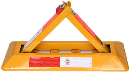 Evita que los espacios de estacionamiento se ocupen con bloqueo de estacionamiento anticolisión. Bloqueador de barrera plegable de seguridad para aparcamiento