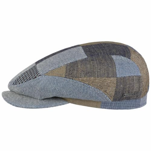 Stetson Laughlin Driver Patchwork Flatcap Made in EU Damen Herren Sommer