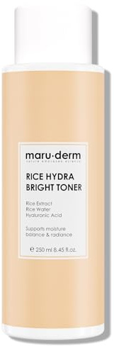 Maruderm Lotion Tonique Éclat & Hydratation au Riz – Toner Visage Hydratant & Illuminant à l’Extrait de Riz – Soin Quotidien pour Peau Fraîche et Lumineuse, 250 ML