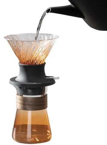 Cafetière à Filtre Manuelle - Cafetière À Drip Brew Pour Over | Dégradé de Couleur Filtration Rapide Accessoire Maison pour Boisson Camping Voyage Maison | Pour Conjoint Père Mère Amoureux Amou