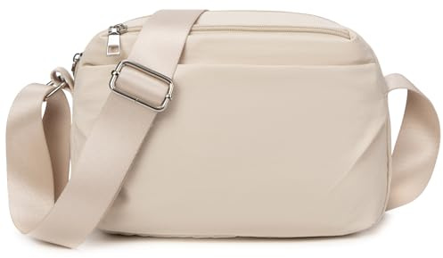 oscaurt Umhängetasche Crossbody Bag Damen Wasserdicht Handtasche Bauchtasche Mode für Damen mit Mehreren Fächern Handytasche Schultertasche für Reisen und Alltag