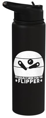 Ich bin nur für den Flipper Pinball Machine Collector da Stainless Steel Insulated Water Bottle