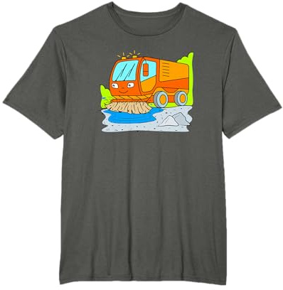 TShirt Kleine Kehrmaschine Straßenreinigung T-Shirt