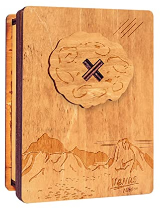Logica Giochi Art. Venus – Rompecabezas de Madera – Caja Secreta – Dificultad 5/6 Increíble – Serie Star Adventures