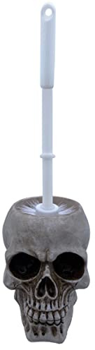 Gothic Totenkopf Toilettenbürste - alternativ Stiftehalter/Kerzenhalter/Blumentopf/Aufbewahrung für Krimskrams