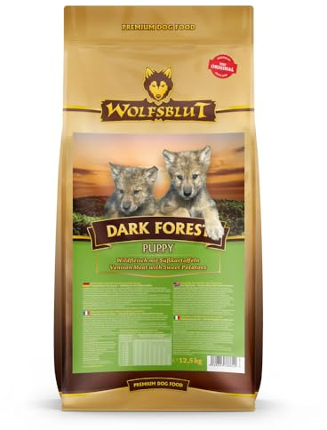 Wolfsblut Dark Forest Welpe - Futter mit Jagdfleisch und Süßkartoffeln für Welpen und Junghunde