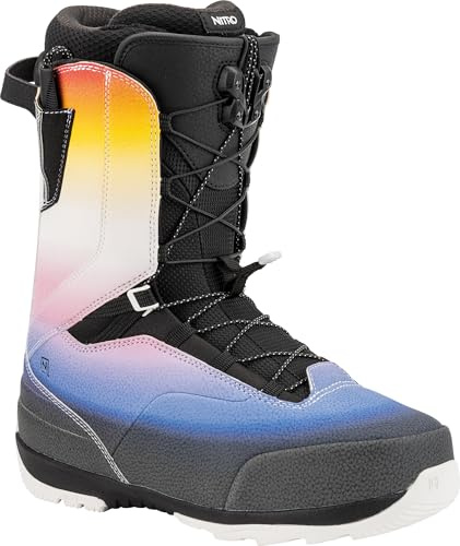 Nitro Snowboard Venture TLS All Mountian Freeride Freestyle - Sistema de Cordones rápidos para Hombre