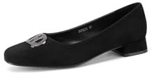 QUEEN HELENA Ballerine Eleganti Scarpe Basse Chiuse Donna ZM9826 (Nero, Sistema Taglie Calzature EU, Adulto, Donna, Numero, Media, 37)