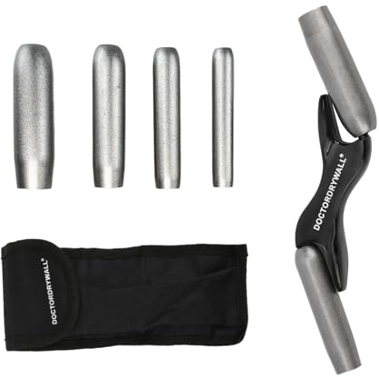 Brick Jointer, Masonry Brick Jointer Tool Brick Wall Beauty Stitcher with 1/2in 5/8in 3/4in 7/8in Barrel and Storage Bag for Bricklaying Jointer