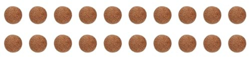 Bolas Perfumadas de Aromaterapia de Madera, 20 Piezas, Café | Accesorio Creativo, Fragancia Duradera, para Bolsitas y Aromaterapia Electrónica