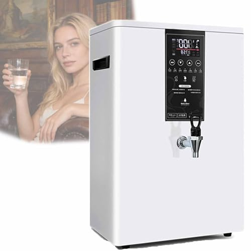 3000W Commercial Water Heater, Electric Hot Water Dispenser with Touchscreen and Built-in Water Purifier, Auto Temperature Control for Cafes, Homes, and Offices