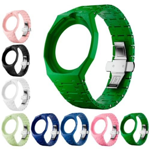 Bracelet de Boîtier en Céramique pour Swatch Royal Pop, Conversion de Montre de Poche en Montre Connectée, Kit de Modification de Boîtier Biocéramique, Bande de Remplacement pour Montre, à 12 Heures