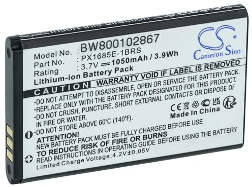 vhbw batteria sostituisce Toshiba 084-07042L-009, PX1685E-1BRS, PX1685E, PX1685 per videocamera camcorder (1000mAh, 3,7V, Li-Ion)