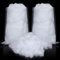 Sumind 2 Bolsas de Decoraciones de Nieve Falsa Nieve Artificial de Fibra Algodón como Nieve Esponjosa Manta de Nieve Interior para Adornos Pueblo (Blanco)