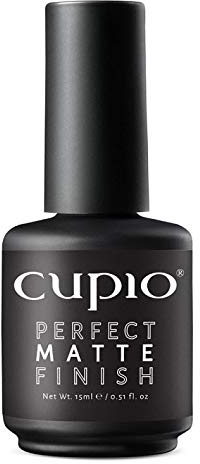 Perfect Matte Finish Cupio 15 ml, top coat, matte top coat, matte nägel, matter versiegler, versiegler, soak off, gel nägel,