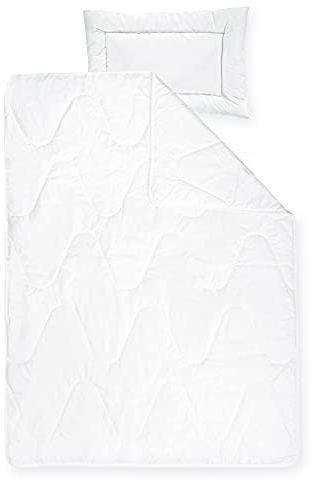 Julius Zöllner Kindersteppbett-Set Sommertraum, Decke mit Kissen, Thinsulate Lite Loft, Standard 100 by OEKO-TEX, Größe 100x135 cm + 40x60 cm