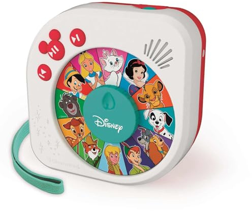 Clementoni- Érase Una Vez Disney, Cuentacuentos Historias Clásicas De Disney, Juguete en español a Partir De 3 años (55467)