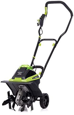 Earthwise Power Tools by ALM TC70040EW Motoculteur électrique sans Fil Lithium-ION de 27,9 cm, 40 V, Batterie 4 Ah et Chargeur Inclus, Vert