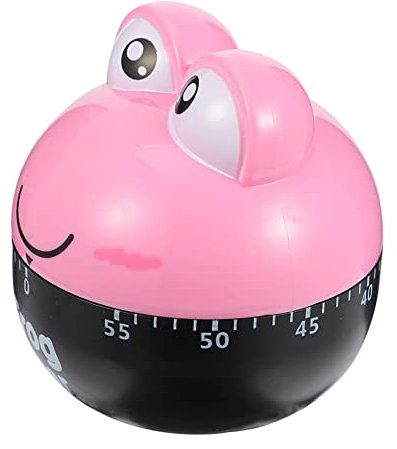 BESTonZON Koch-Timer Kochende Eieruhr Digitaler Timer Für Wecker Für Für Küche Elektrisch Frösche Form Countdown- Küche - Rosa Bauchmuskeln