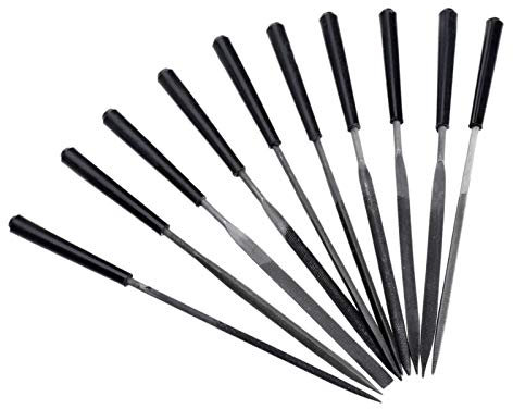 Metallfeilen for Stahl, mechanische Werkzeuge, Metall-Raspelfeilen-Set, 10 Stück, 3 x 140 mm, Feile, Feile, Keramik-Edelstein-Holzfeile, Handwerkzeug, Holzschnitzerei, Bastelwerkzeug, robuste Feile