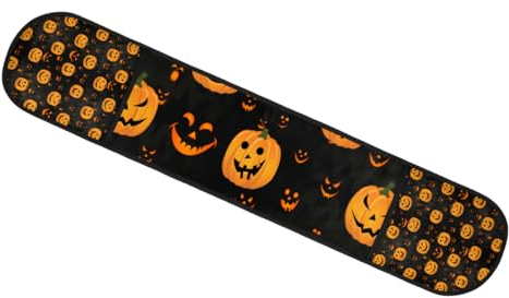 Double maniques de cuisine pour Halloween, citrouille, fantômes, résistants à la chaleur