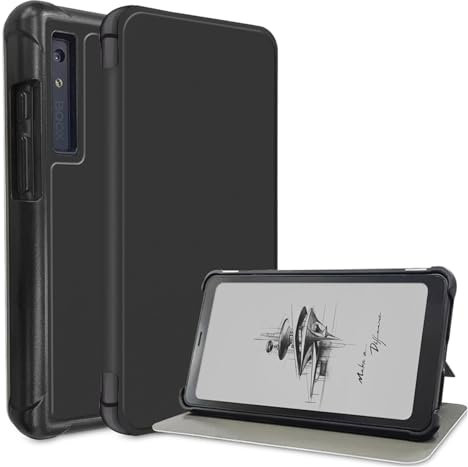 Funda protectora para Onyx Boox Palma de 15.6 cm para Onyx Boox Palma Smart Slim Light Hard Back Cover para Boox Palma Case Ink Reader para Boox Kant Phone Cover (negro)