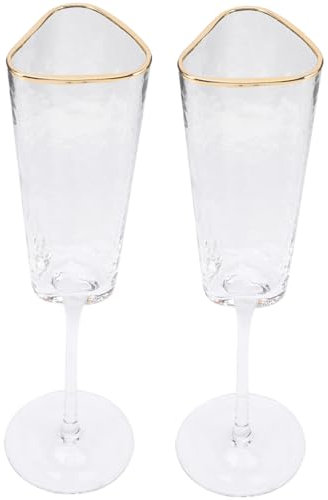 Cabilock Elegante Juego De Copas Para Brindis De Boda 2 Copas De Cristal Para Bar En Casa Banquete De Boda