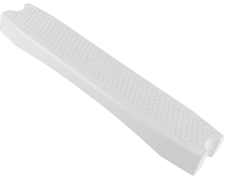 BRRNOO Poolstege, Poolstege Steg Pool Steg Plast Simbassäng Stege Pool Stege Byte Av Pooler i och Ovan Jord, Vit 19,3x3,9x1,8 Tum