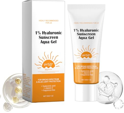Crema Solare Per Il Viso - Crema Solare Leggera,Idratante Impermeabile Formula Naturale Per Uso Quotidiano Sport All'aperto