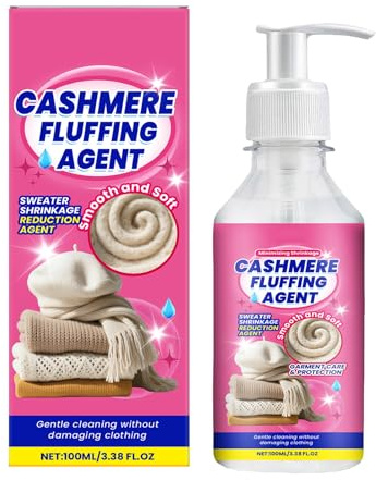 KOAHDE Wolle Fleece Lavadora Liquido,Wool Wash,Producto de Lavado Para Lana y Cachemira,100ML,1PC,No es Necesario Lavar a Mano,Wool Washing Detergente para Productos de Lana