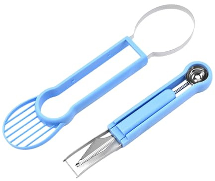 Strumento Multiuso Per Scolpire La Frutta Con Impugnatura Ergonomica Costruzione in Acciaio Inossidabile Scavino Per Meloni Taglierina Per Anguria Scavino Per Meloni Professionale